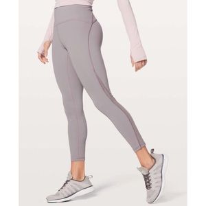 Lululemon Train Times Pant 23 FullOn Luxtreme Gray